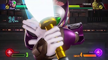 Marvel vs Capcom Infinite: Super Zero combos