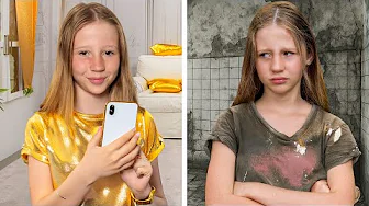 Nastya Learns Sharing in Poor vs Rich Story for kids