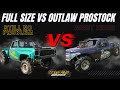 Full Size Truck vs Outlaw Pro Stock