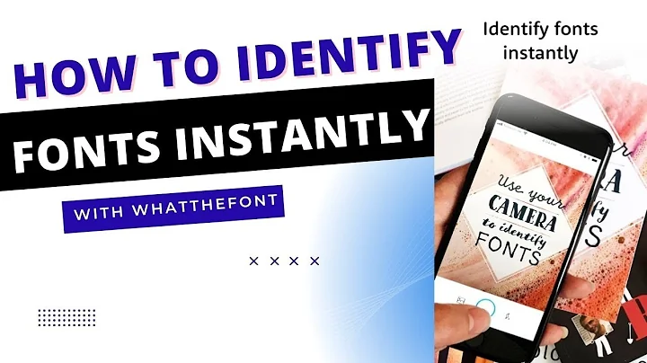 How To Identify Fonts Instantly With #WhatTheFont
