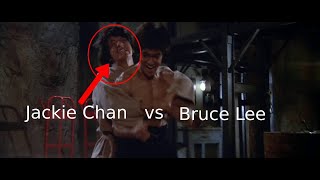 Bruce Lee vs Jackie Chan Fight - Enter The Dragon 1973