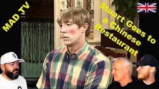 MadTV - Stuart goes to a Chinese Restaurant REACTION!! | OFFICE BLOKES REACT!!