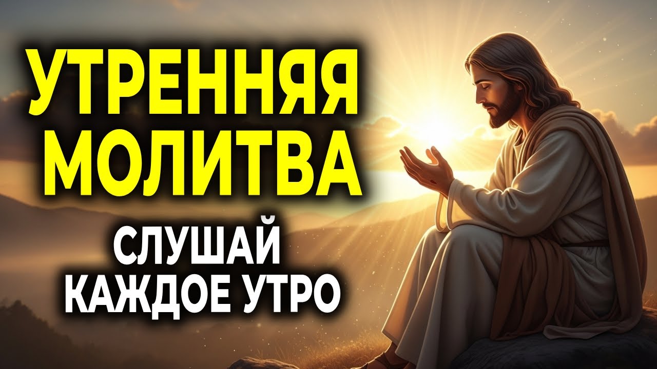 ПОСВЯТИ ЭТО УТРО БОГУ — МОЛИТВА, КОТОРАЯ МЕНЯЕТ ДЕНЬ
