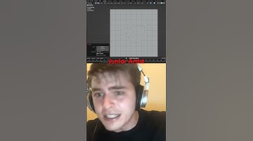 Jr vs Sr Artist: Mesh Circle #blendertutorial #blender #blendercommunity #blender3d #b3d