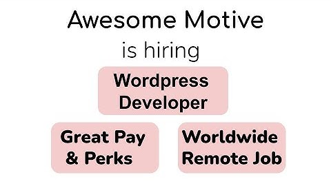 WordPress Developer | Software Developer Jobs | Remote Developer Jobs | PHP Developer Jobs #Shorts