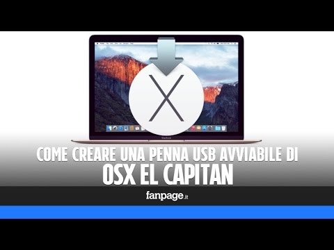 Video: Come posso creare un'installazione avviabile di Mac OS X El Capitan?