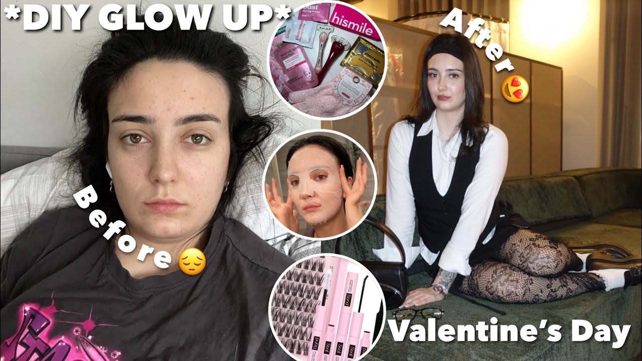 Extreme *DIY* at home glow up for Valentine’s Day! (I can’t believe I posted this lol) 