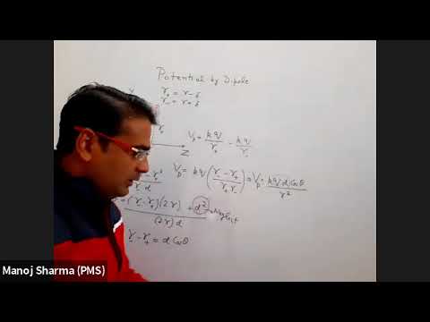 Electrostatics - Lecture 07 // Field, potential by dipole, Force, torque and Energy of Dipole