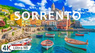 SORRENTO 4K UHD – Aerial Views of Amalfi Coast Views & Mediterranean Coastline | Relaxing Music