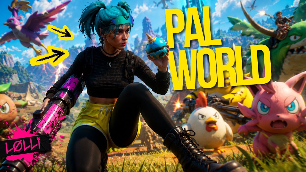 Echo Echo Playing PalWorld for the First Time