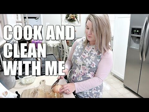 COOK DINNER AND CLEAN WITH ME! | STAY AT HOME MOM COOK DINNER AND CLEAN WITH ME! | STAY AT HOME MOM