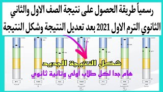 طريقة الحصول على نتيجة أولي وتانية ثانوي الترم الاول 2021 | بعد تعديل النتيجة