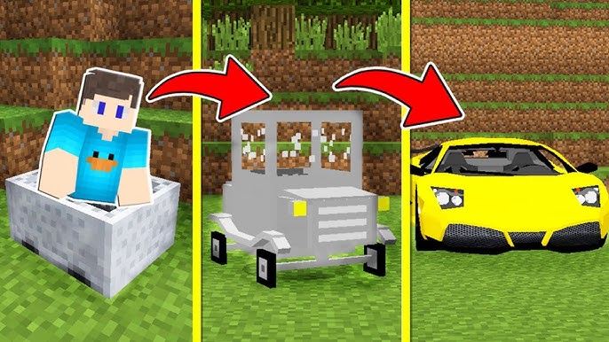 NÃO ESCOLHA O CARRO ERRADO DOS RS NO MINECRAFT! 