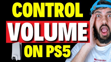 Hoe je het volume op de PS5 regelt