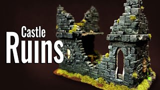 Wargaming Terrain from Real Life Scottish Ruins (Horsburgh Castle)