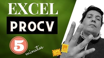 PROCV em 5 MINUTOS! APRENDA de UMA VEZ POR TODAS!