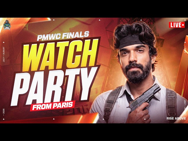 PMWC at EWC GRAND FINALS - WATCHPARTY LIVE FROM PARIS