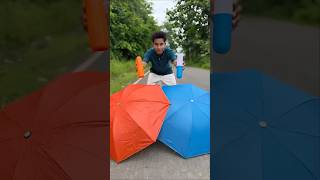 Capsule Umbrella Vs Golden impex 3 Fold Carrot Umbrella