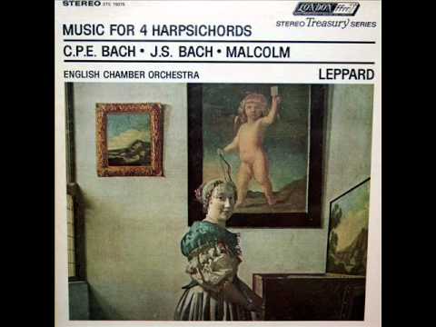 Bach / George Malcolm, 1967: Concerto in A minor f...