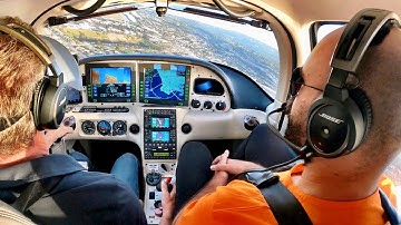 Flying BLIND, Then Pulling Off an Insane Circle to Land!