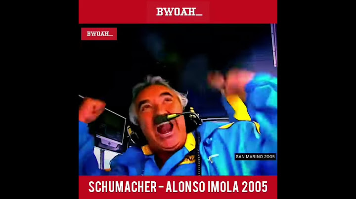 SCHUMACHER VS ALONSO | IMOLA 2005 | FORMULA 1