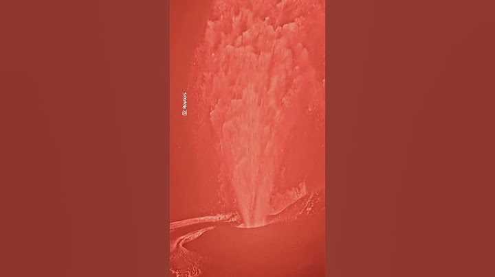 Impresionante erupción de volcán Kilauea: Expulsó lava a más de 300 metros de altura