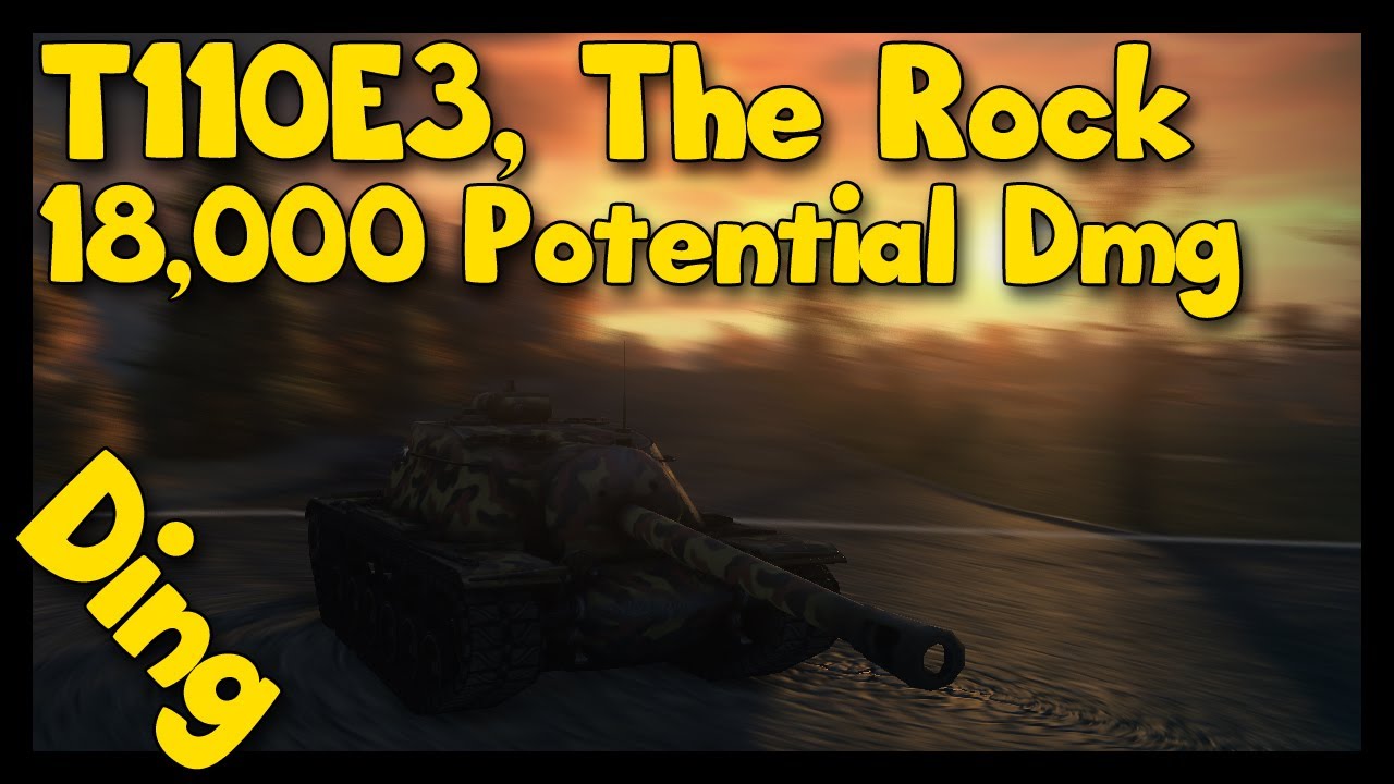 world of tanks news ► World of Tanks T110E3 Gameplay | 18,000 Potential Damage says it all