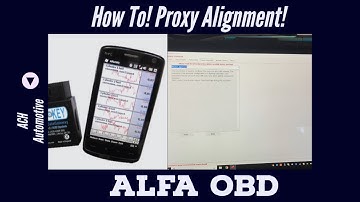 2013-2016 Dodge Dart Proxy Alignment FCA AlfaOBD OBDLink MX+