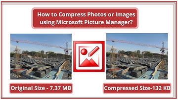 How to Compress any Picture Using Microsoft Office Picture Manager | How to reduce picture size?