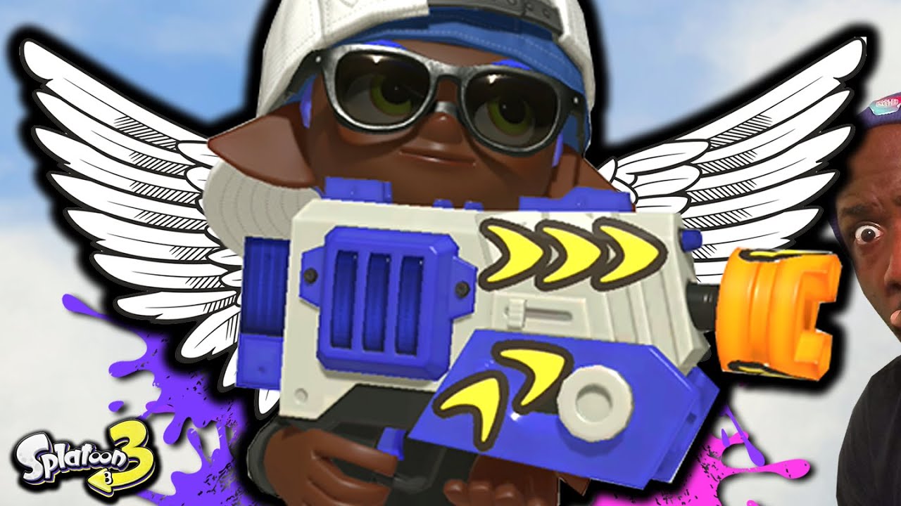 ЛЕТАЮЩИЙ БЛАСТЕР ИЗ SPLATOON 3