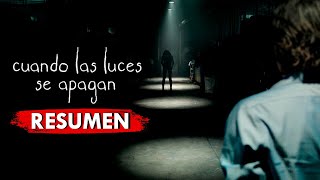 Cuando las luces se apagan | Resumen