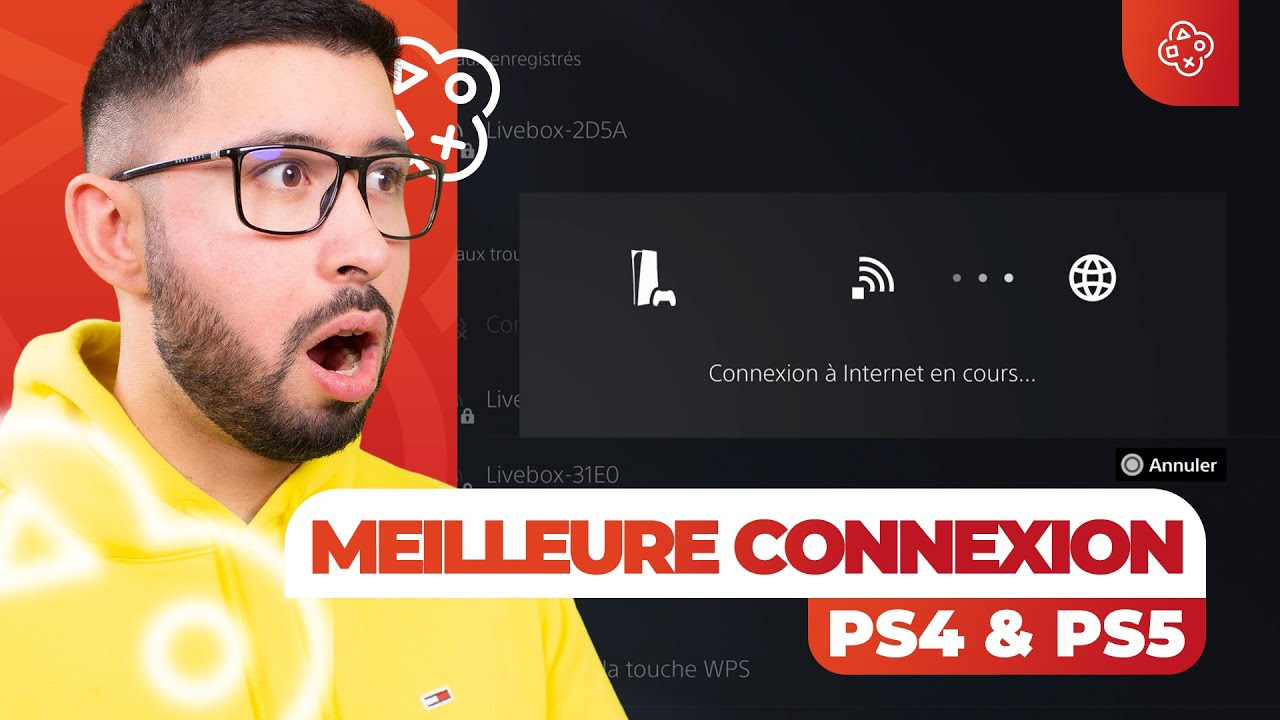 Comment avoir une meilleure connexion internet sur PS4 et PS5 - YouTube
