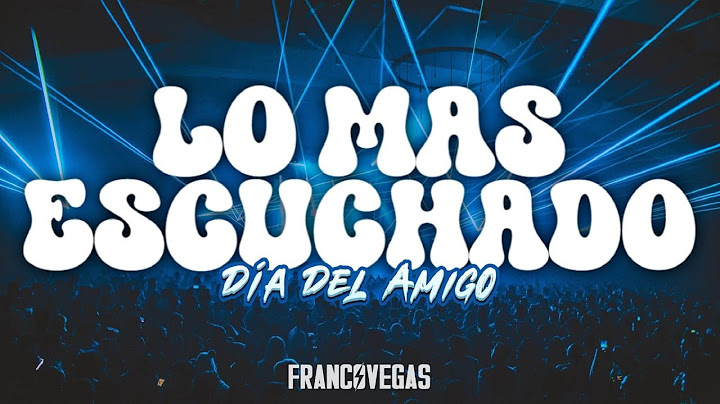 LO MAS ESCUCHADO⚡️DIA DEL AMIGO 🔥 Reggaeton Cachengue Cumbia Cuarteto RKT Afro Tech 🎧 Franco Vegas