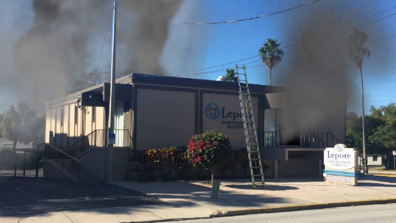 2Story Commercial Office Building Fire Simulation YouTube