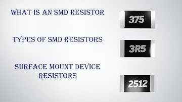 What is an SMD resistor| Reading Surface Mount Resistor Codes|
