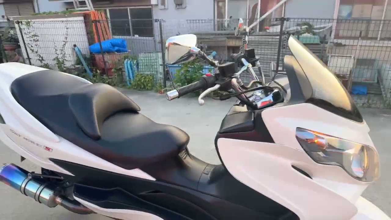 売れました！スカイウェイブ 250 FI （インジェクション）難少し有り