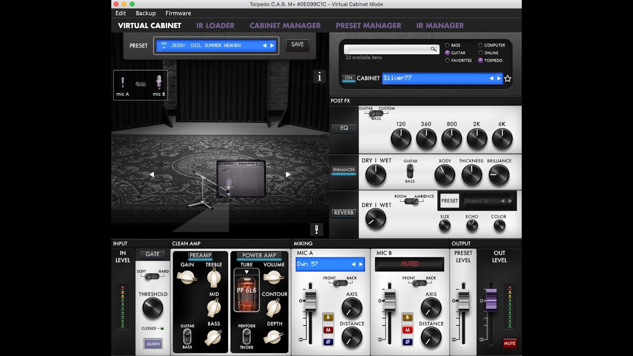 Two notes Cab M versus sm 57 versus bias fx2 versus E 609.