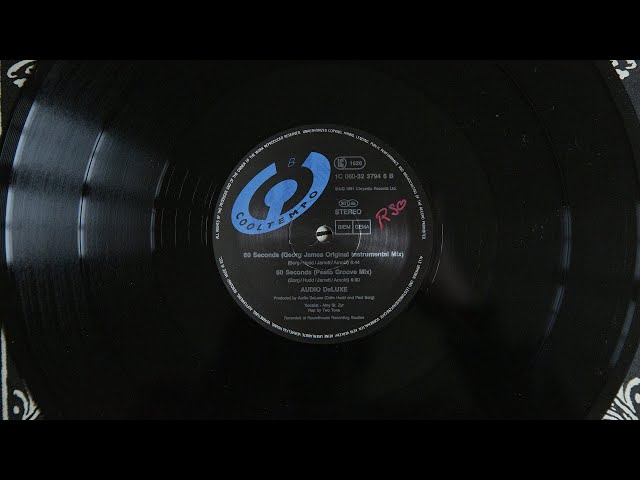 Audio Deluxe - 60 Seconds (George James Original Instrumental) (vinyl)