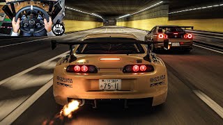 1,064HP TOP SECRET Toyota Supra Vs 954HP TOP SECRET R34-Assetto Corsa 1,064HP TOP SECRET Toyota Supra Vs 954HP TOP SECRET R34-Assetto Corsa