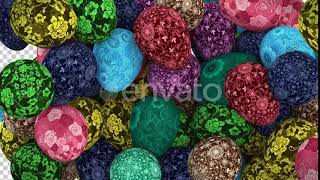 Color Easter Eggs Transition 4K Motion Graphics