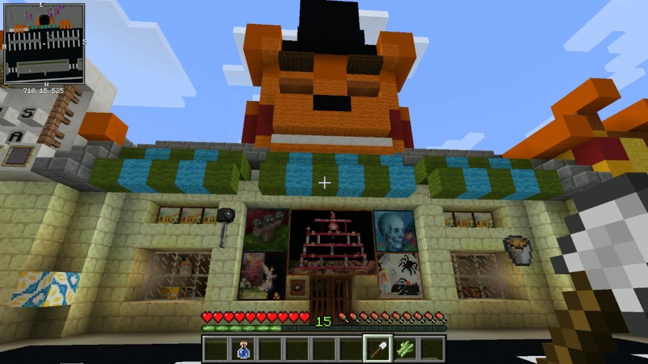 Freddy Fazbear's Pizzeria in Minecraft #1 - YouTube