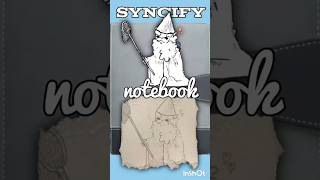 First Drawing On My Syncify Notebook