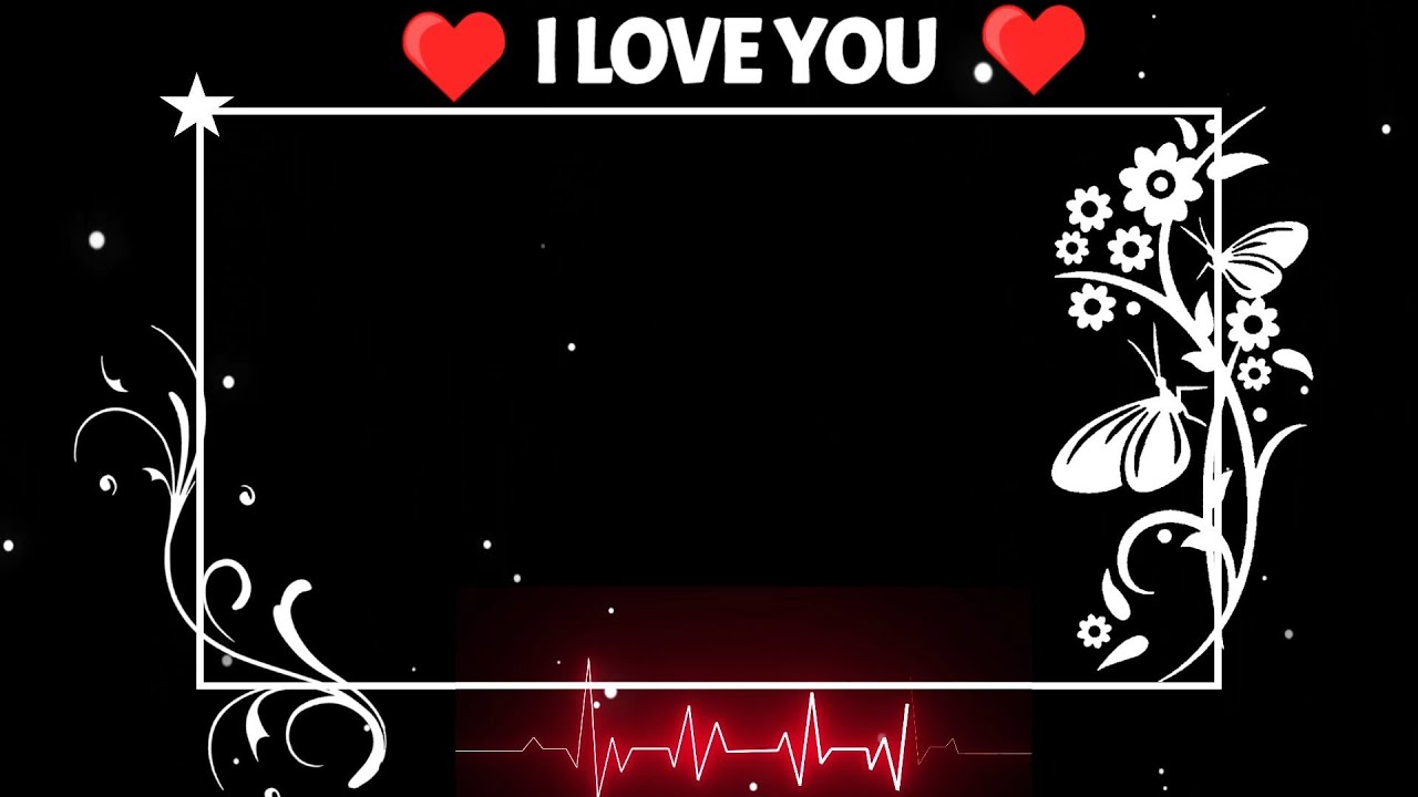 Love Video Editing By Kinemaster | Love Status Video Template | Love Black Screen Template Video