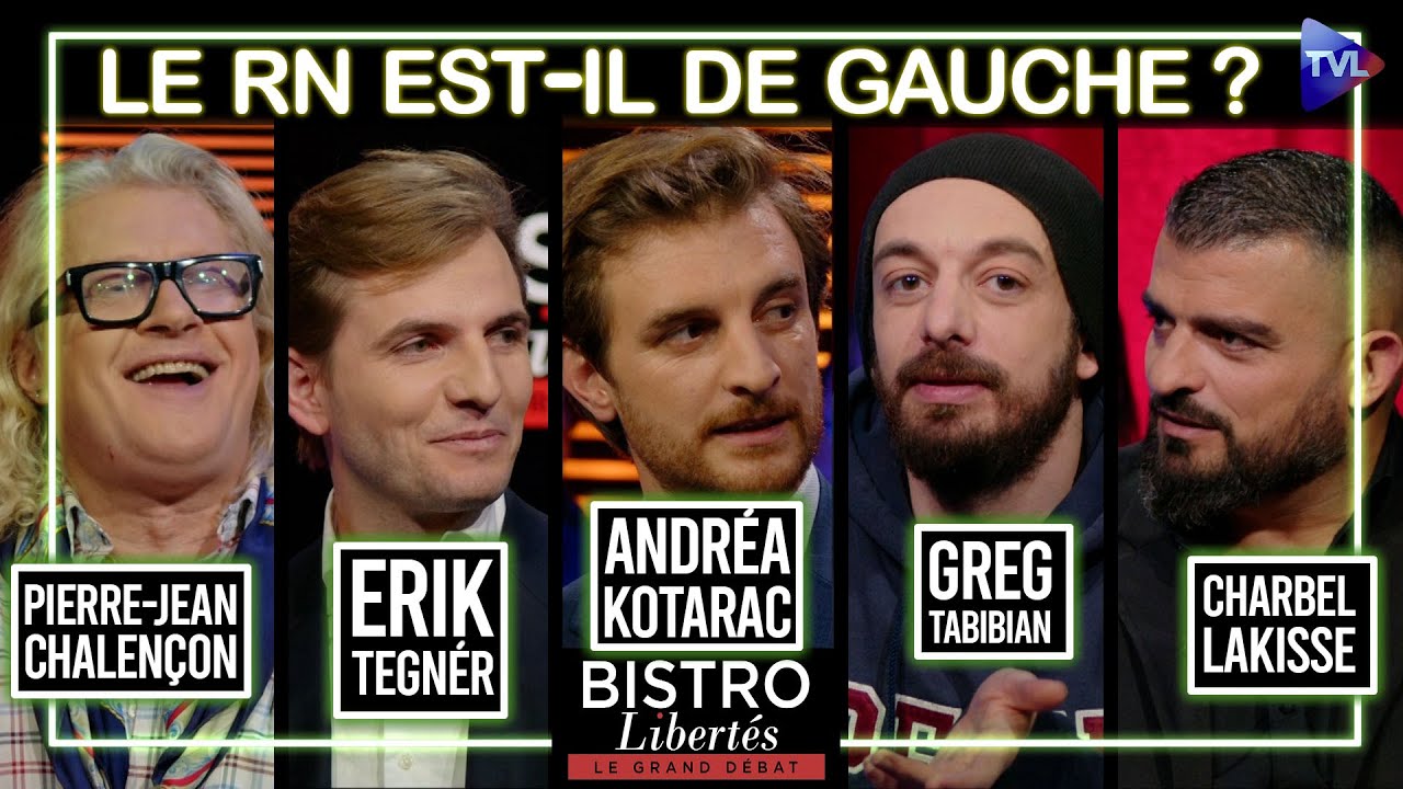 Andréa Kotarac : son grand saut de LFI au RN - Bistro Libertés - TVL