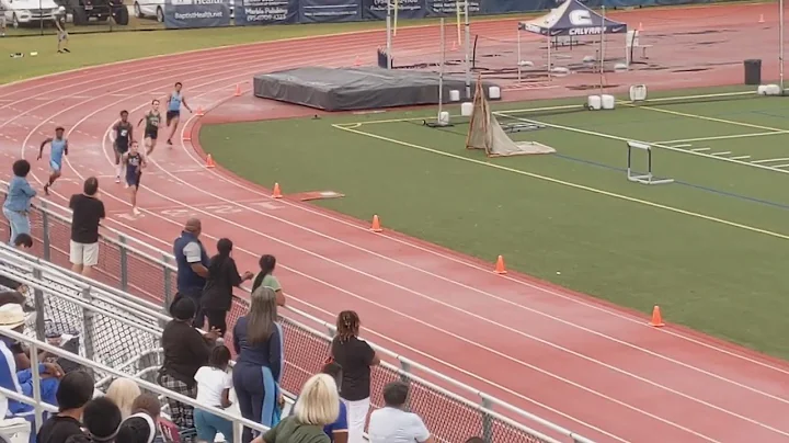 Michael Stroup 200 Meter Dash Lane 4 2A District 1...