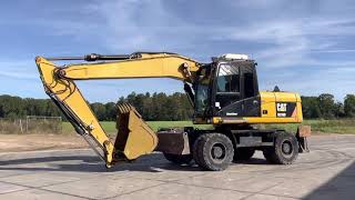 Caterpillar M316D Wheel Excavator - Year: 2011 (Refnr. BM4139