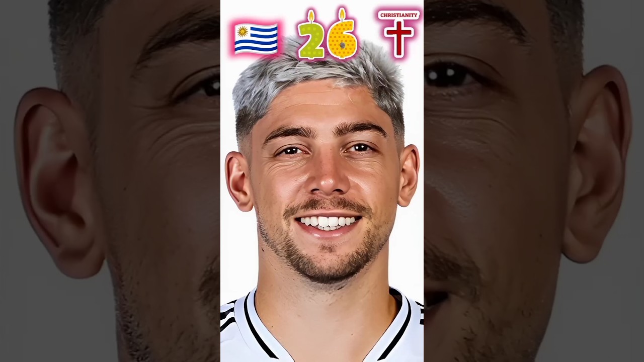 Federico Valverde now and before pic 2025 