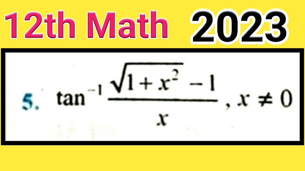 tan-inverse-root-1-x-square-minus-one-upon-x-tan-inverse-root-1-x