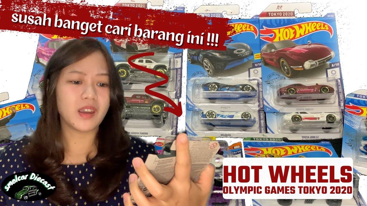 Hot Wheels Olympic Games Tokyo 2020 with regular treasure hunt 
