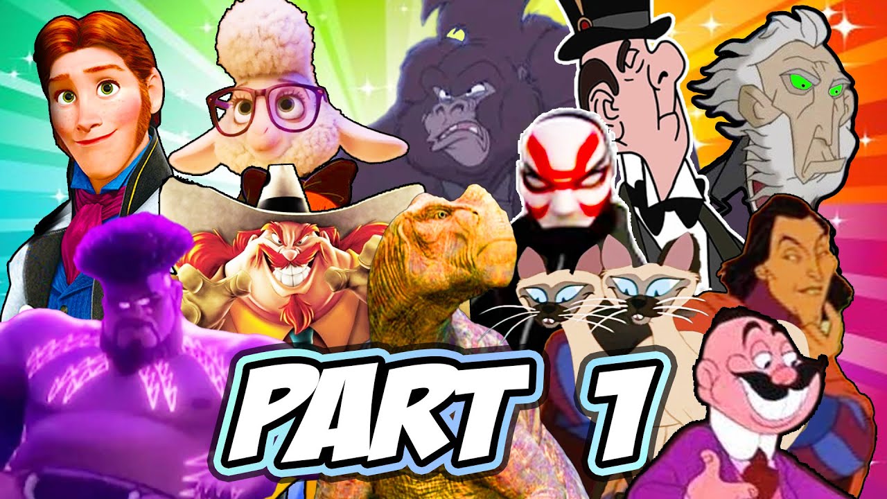 Джамбарики назвал злодеев Диснея! (ЧАСТЬ 1)